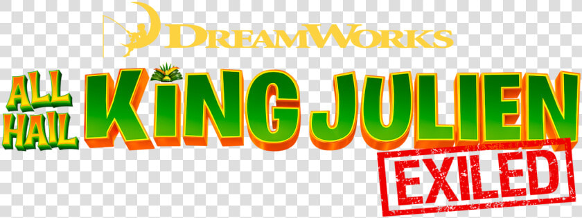 All Hail King Julien Exiled Logo  HD Png DownloadTransparent PNG