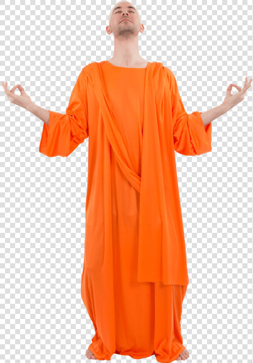 Adult Buddhist Monk Costume   Png Download   Buddha Costume  Transparent PngTransparent PNG