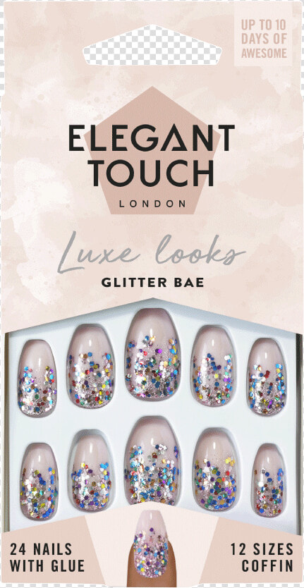 Elegant Touch Luxe Looks False Nails  HD Png DownloadTransparent PNG