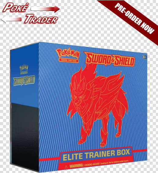 Pokemon Sword  amp  Shield Elite Trainer Box  pre order    Graphic Design  HD Png DownloadTransparent PNG