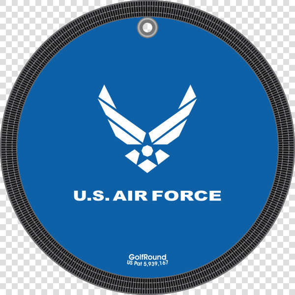 Golfround Towel Us Air Force   Transparent Background Us Air Force Logo Transparent  HD Png DownloadTransparent PNG