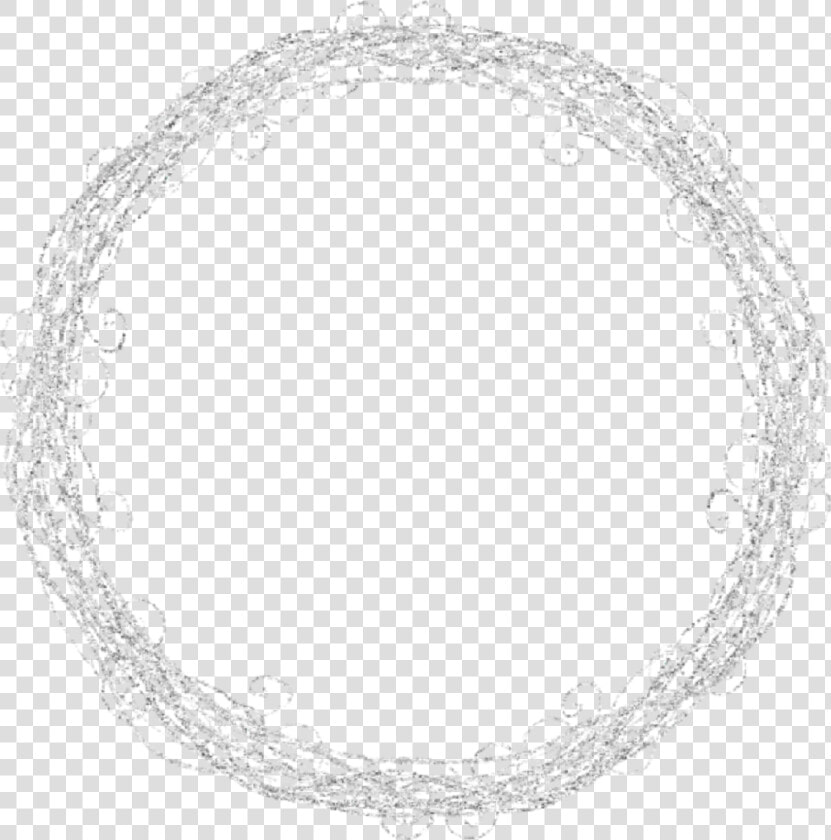 Mq Silver Round Frame Frames Border Borders   Transparent Silver Circle Border  HD Png DownloadTransparent PNG