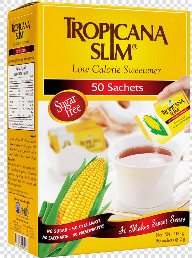 Tropicana Slim Low Calorie Sweetener  HD Png DownloadTransparent PNG