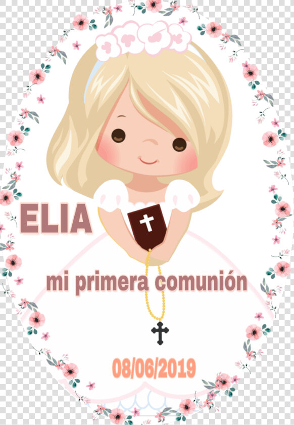  comunion   Niña Comunion Rubia  HD Png DownloadTransparent PNG