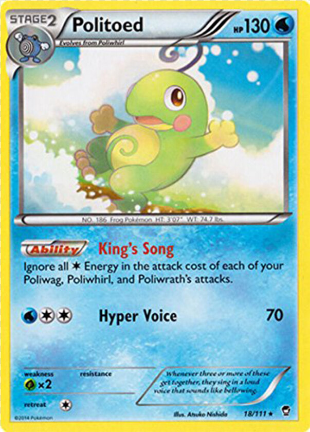 Politoed Card  HD Png DownloadTransparent PNG