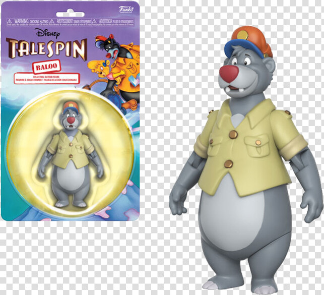 Action Figure Disney Baloo   Disney Afternoons Funko Action Figures  HD Png DownloadTransparent PNG