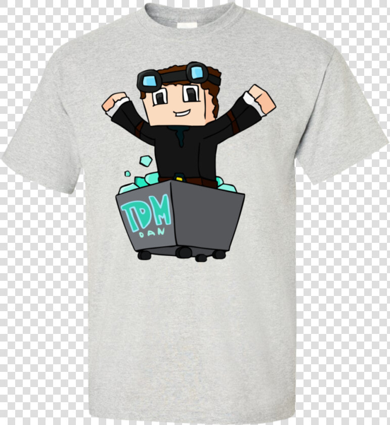 Dantdm The Diamond Minecart T Shirt Ash S Class Lazyload  HD Png DownloadTransparent PNG