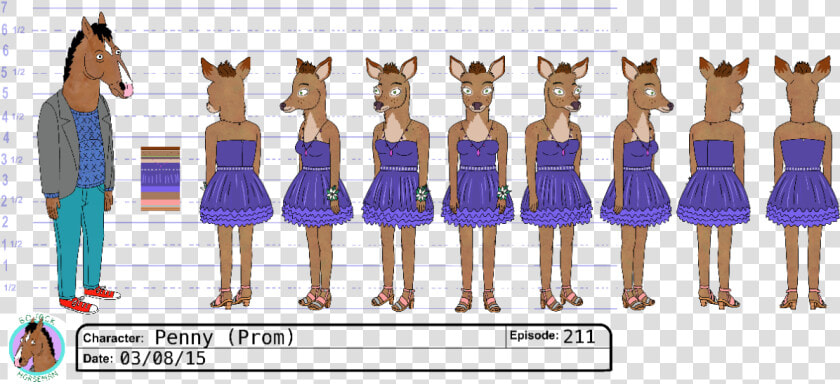 Lotankritchman   Penny Bojack Horseman Charlotte  HD Png DownloadTransparent PNG