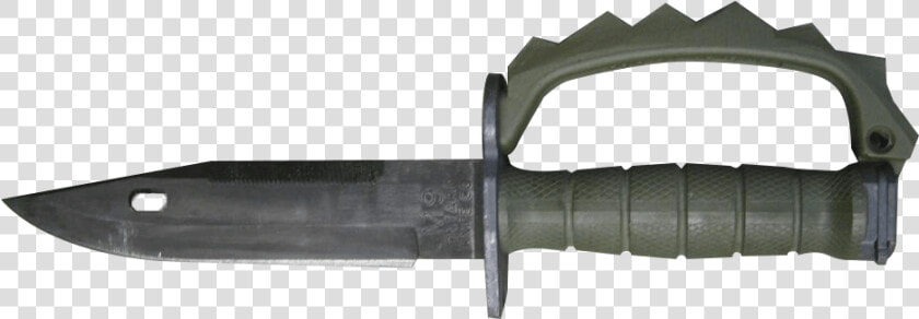 Military Green Model 2018 Thumper Close Combat Hand   Bowie Knife  HD Png DownloadTransparent PNG