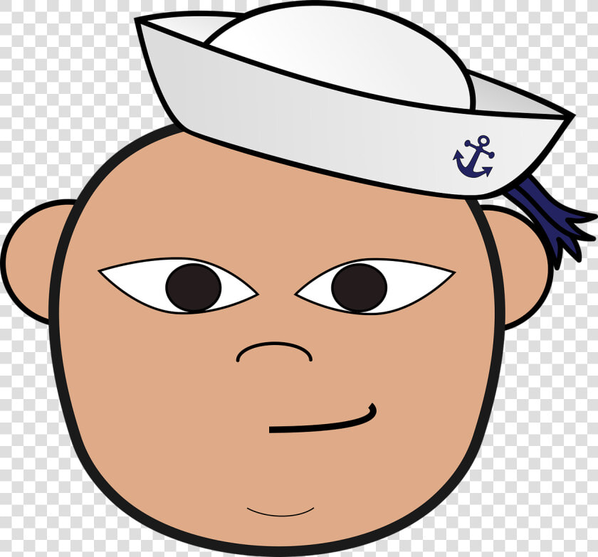 Clipart Sailor Cowboy Hat Clip Art Indian Chief Clip   Sailor Head  HD Png DownloadTransparent PNG