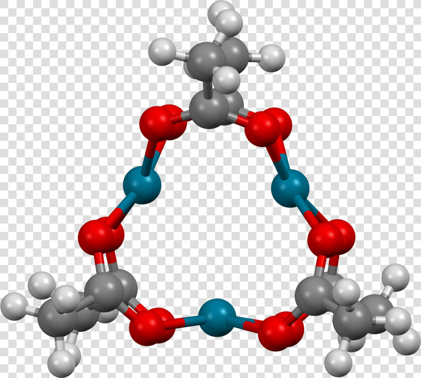 Pd 2 Trimer From Xtal Mercury 3d Balls A   Palladium Ball And Stick Model  HD Png DownloadTransparent PNG