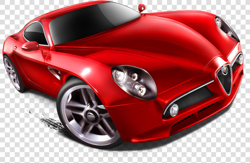 Alfa Romeo Png Red Hot Wheel Car   Red Hot Wheel Car  Transparent PngTransparent PNG