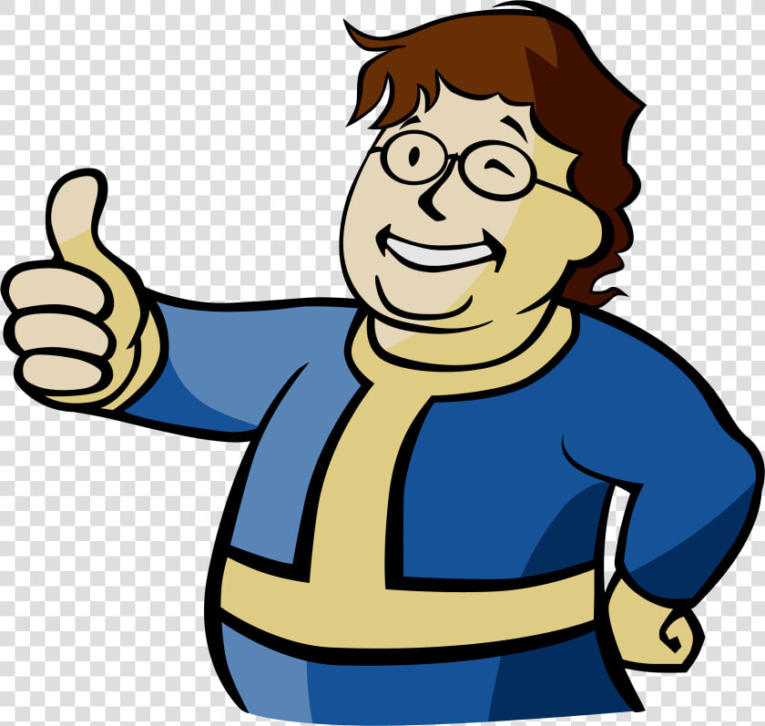 Fallout Clipart Transparent   Fallout Fat Vault Boy  HD Png DownloadTransparent PNG