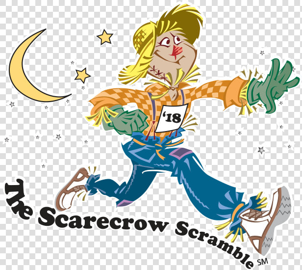 Clip Art The Scramble Is Saturday   Scarecrow Scramble  HD Png DownloadTransparent PNG