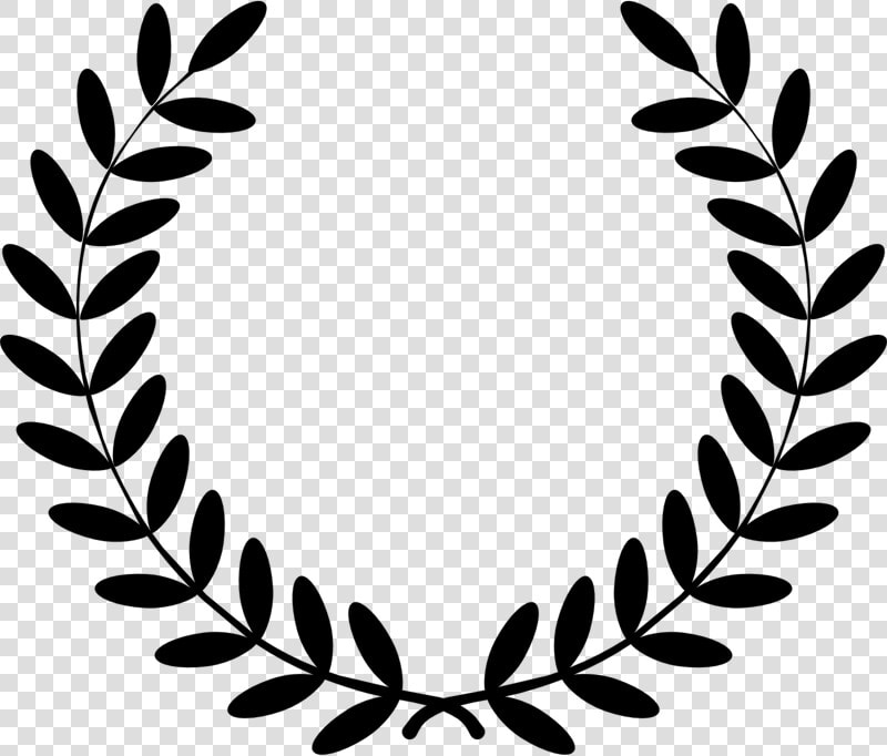 Laurel Wreath Olive Wreath Bay Laurel Clip Art   Wreath Svg Free  HD Png DownloadTransparent PNG