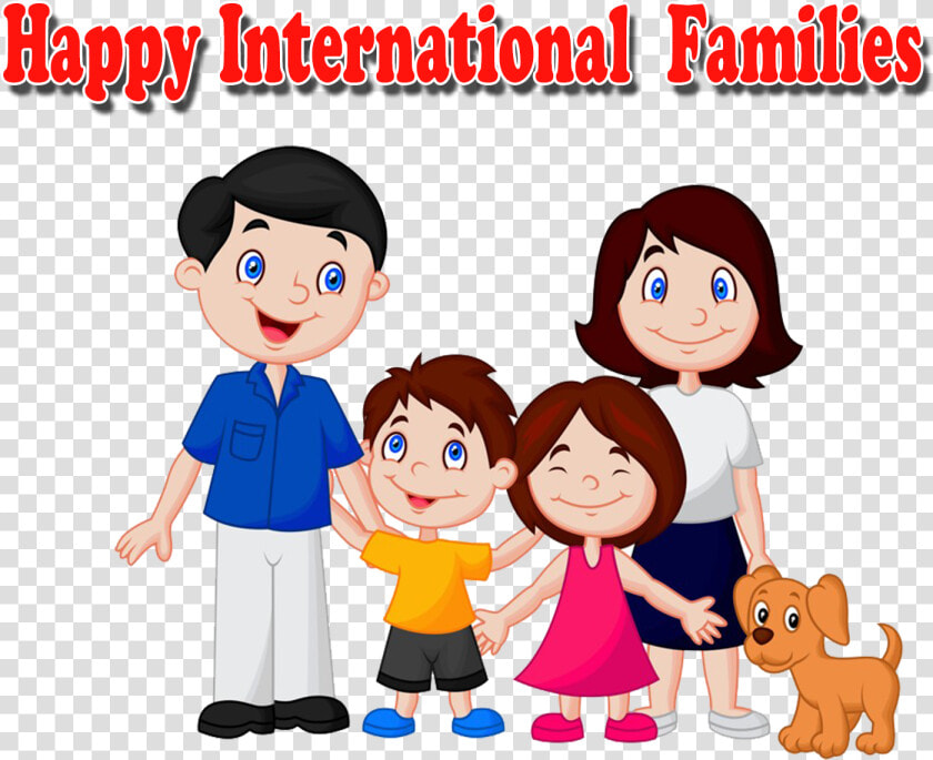 Happy International Day Of Families Png Background   Clipart Family  Transparent PngTransparent PNG