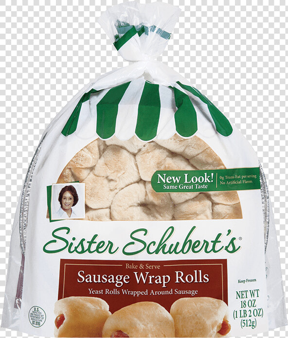 Sister Schuberts Sausage Wrap Rolls   Sister Schubert Pigs In A Blanket Walmart  HD Png DownloadTransparent PNG