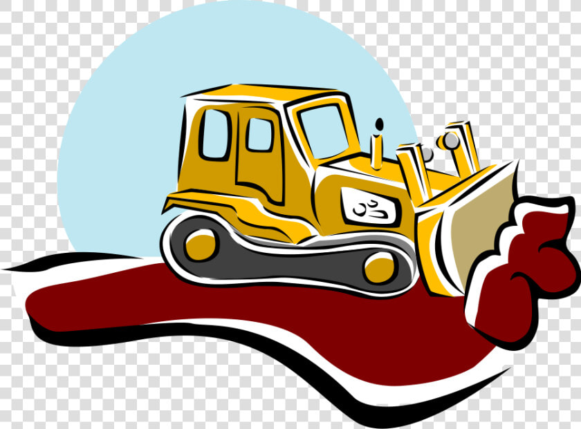 Cartoon Clipart Bulldozer  HD Png DownloadTransparent PNG