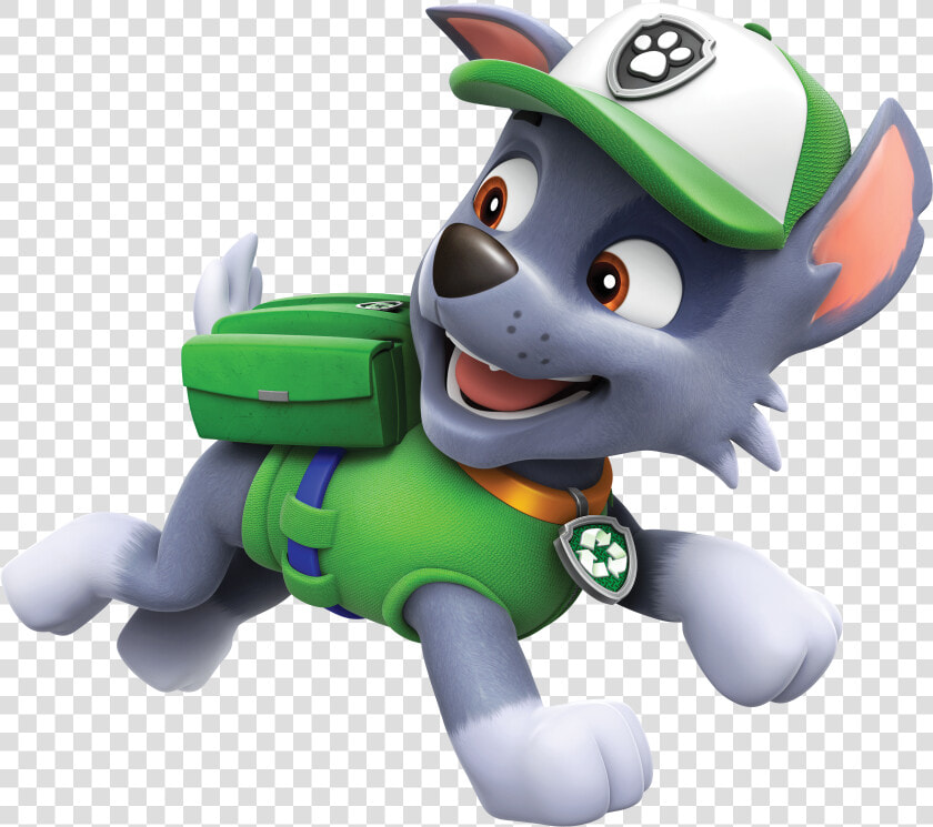 Download Rocky Cartoon Clipart   Rocky Paw Patrol Cartoon  HD Png DownloadTransparent PNG