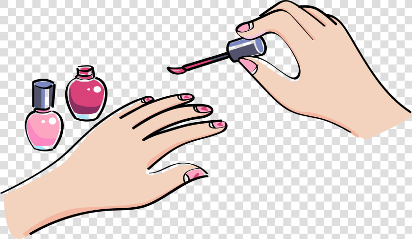 Nails Clipart Clean Nail   Painting Nails Clipart  HD Png DownloadTransparent PNG