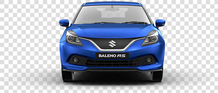 Balenors Urban Blue Car Front View   Maruti Baleno Rs Png  Transparent PngTransparent PNG