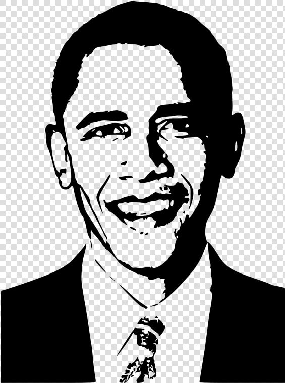 Barack Obama Png   Black And White Obama  Transparent PngTransparent PNG