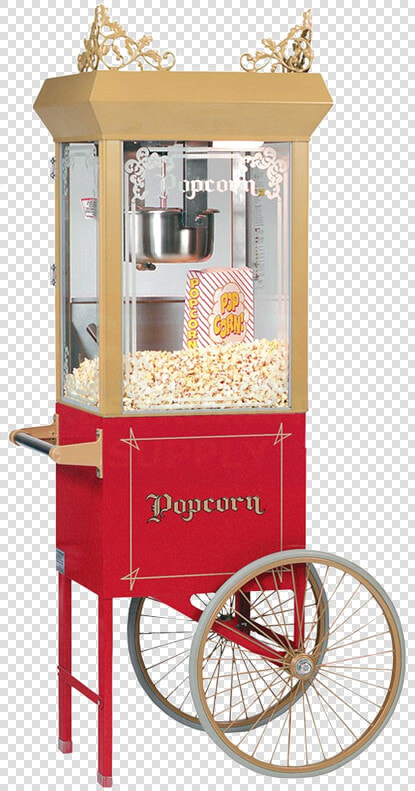 Whiz Bang Old Fashioned Popcorn Cart   Popcorn Popping Machine Gif  HD Png DownloadTransparent PNG