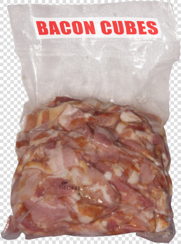 Bacon Cubes 1kg   Pampanga Best Bacon Strip  HD Png DownloadTransparent PNG