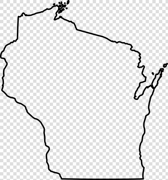 State Of Wisconsin Outline   Wisconsin Outline Png  Transparent PngTransparent PNG