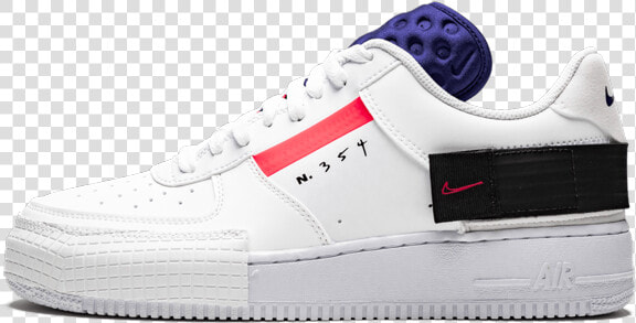 Nike Air Force 1 Low Type Type   Nike Air Force 1 Type  HD Png DownloadTransparent PNG