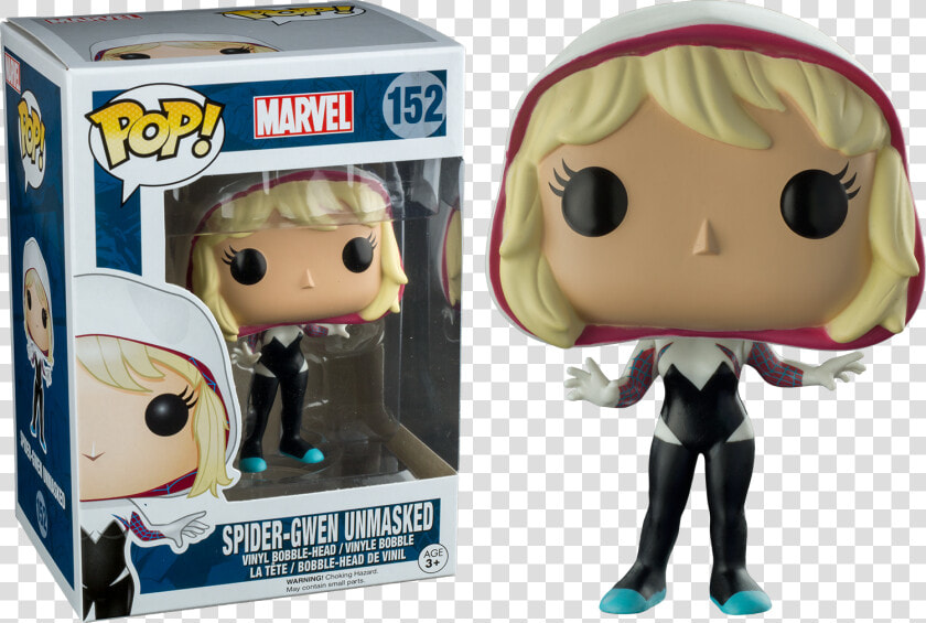 Marvel Comics Spider gwen Pop Vinyl Figure   Figurine Pop Spider Gwen  HD Png DownloadTransparent PNG