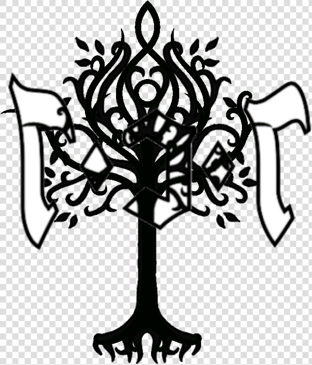 White Tree Awards Vi https   White Tree Of Gondor Designs  HD Png DownloadTransparent PNG