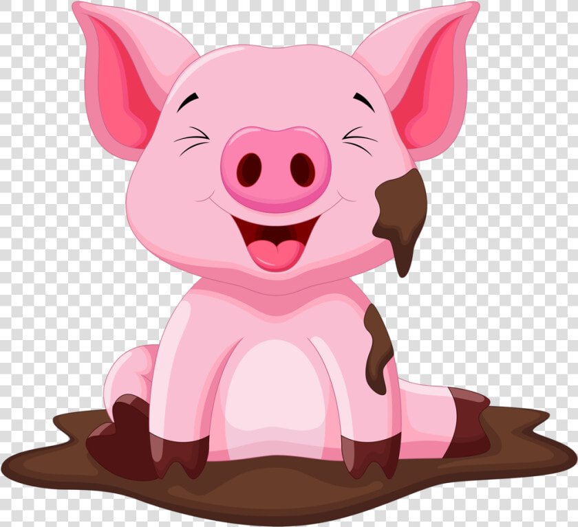 Livestock   Cute Pig Clipart  HD Png DownloadTransparent PNG