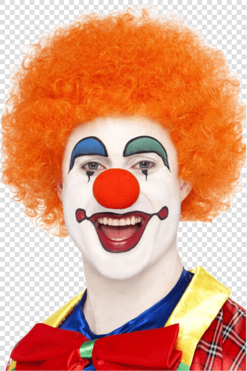 Clown   Clown With Orange Hair  HD Png DownloadTransparent PNG