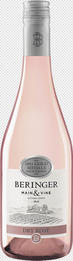 Beringer Main And Vine Dry Rose  HD Png DownloadTransparent PNG