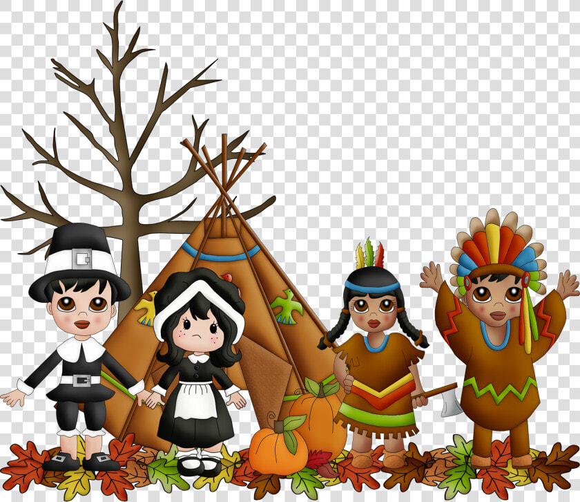 Thankful Thanksgiving Cliparts   Thanksgiving Day Pilgrims Png  Transparent PngTransparent PNG