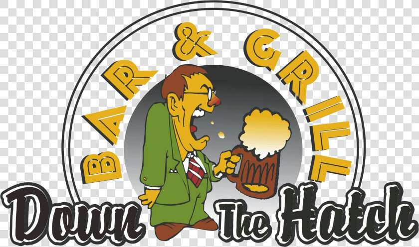 Restaurant Menu Down The Hatch Bar Grill   Cartoon  HD Png DownloadTransparent PNG