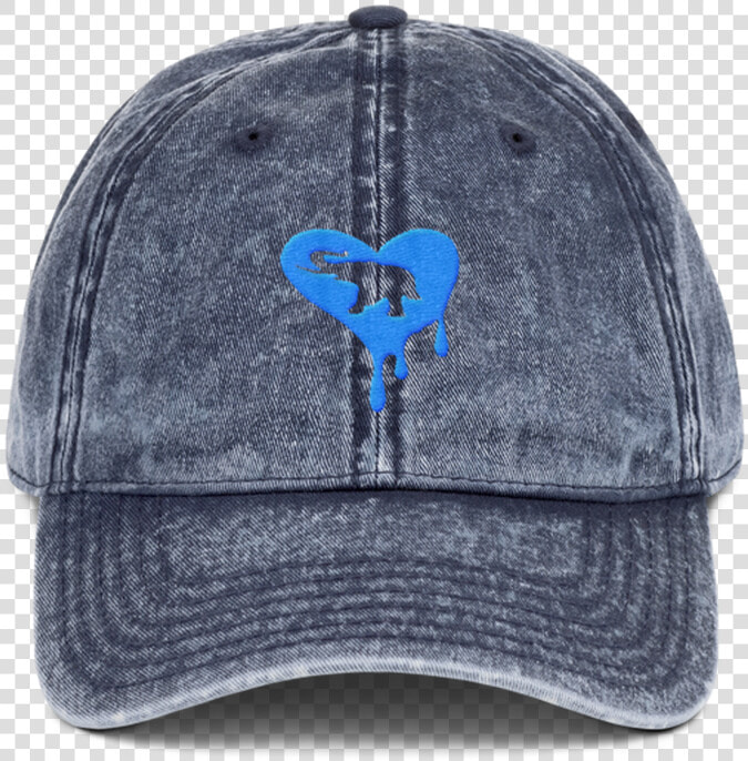 Dripping Heart Dad Hat Angry Elephant Blue   Hat  HD Png DownloadTransparent PNG