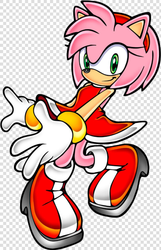 Picture   Amy Rose Sonic Advance 2  HD Png DownloadTransparent PNG