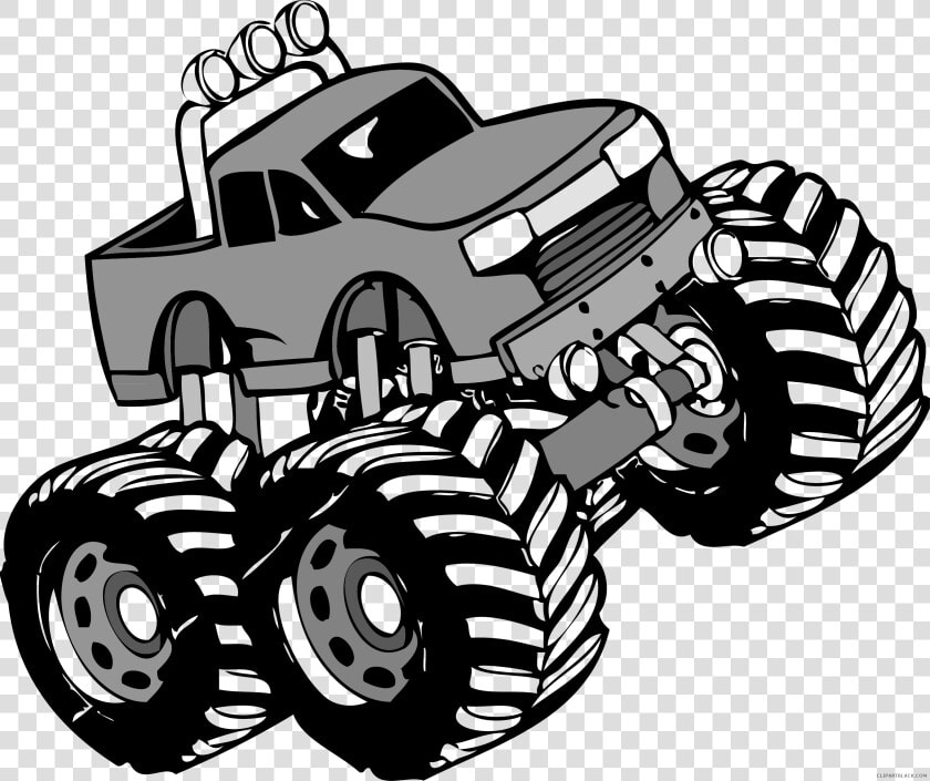 Vector Royalty Free Stock Clip Art Alternative Design   Monster Truck Transparent Background  HD Png DownloadTransparent PNG