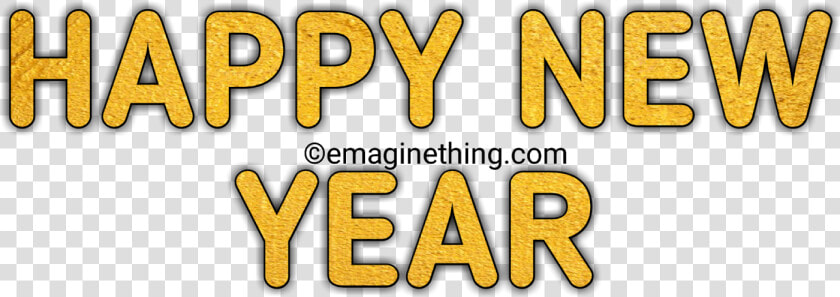 Happy New Year Text Png 2019 whatsapp Sticker download   Orange  Transparent PngTransparent PNG