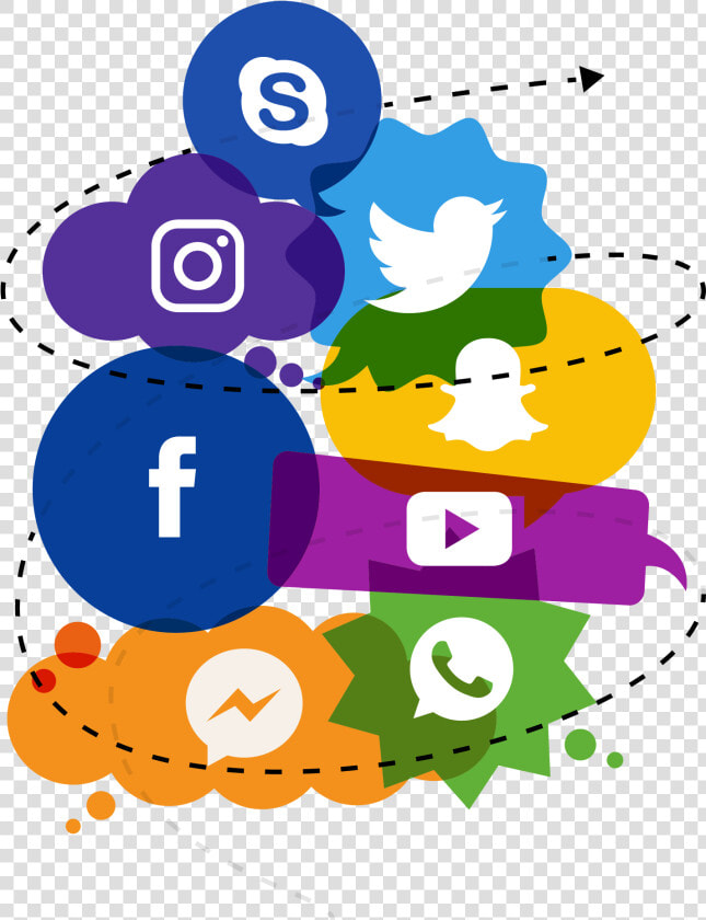 Our Social Media Strategy   Marketing Digital Social Media  HD Png DownloadTransparent PNG