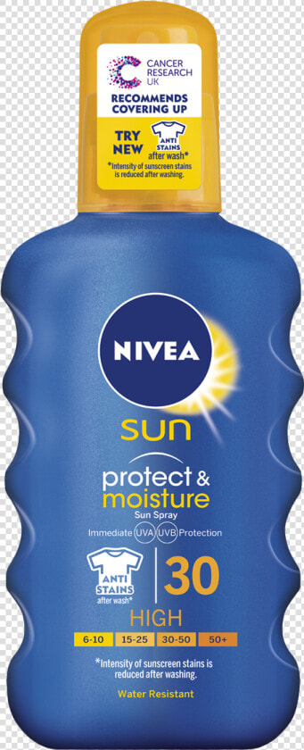 Protect Moisture Sun Spray Spf Png Transparent Sunscreen   Nivea  Png DownloadTransparent PNG