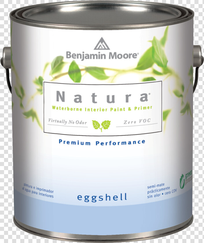 Image Of Benjamin Moore Natura Eggshell Can   Natura Benjamin Moore  HD Png DownloadTransparent PNG