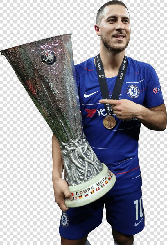 Eden Hazard render   Eden Hazard Europa League Trophy  HD Png DownloadTransparent PNG