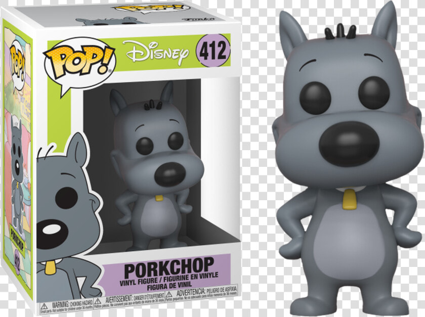 Porkchop Pop Vinyl Figure   Funko Pop Disney Doug Porkchop 412  HD Png DownloadTransparent PNG