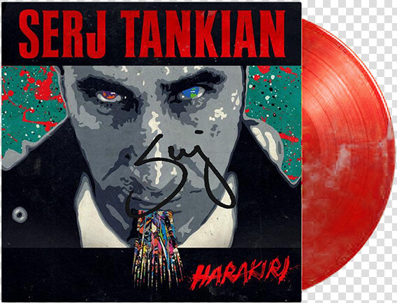 Harakiri   Colored Vinyl   Autographed   Limited Edition   Harakiri Serj Tankian  HD Png DownloadTransparent PNG