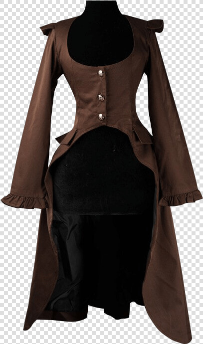 Brown Steampunk Elegant Aristocrat Coat   Womens Steampunk  HD Png DownloadTransparent PNG