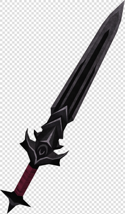 Black Sword   Runescape Sword Png  Transparent PngTransparent PNG