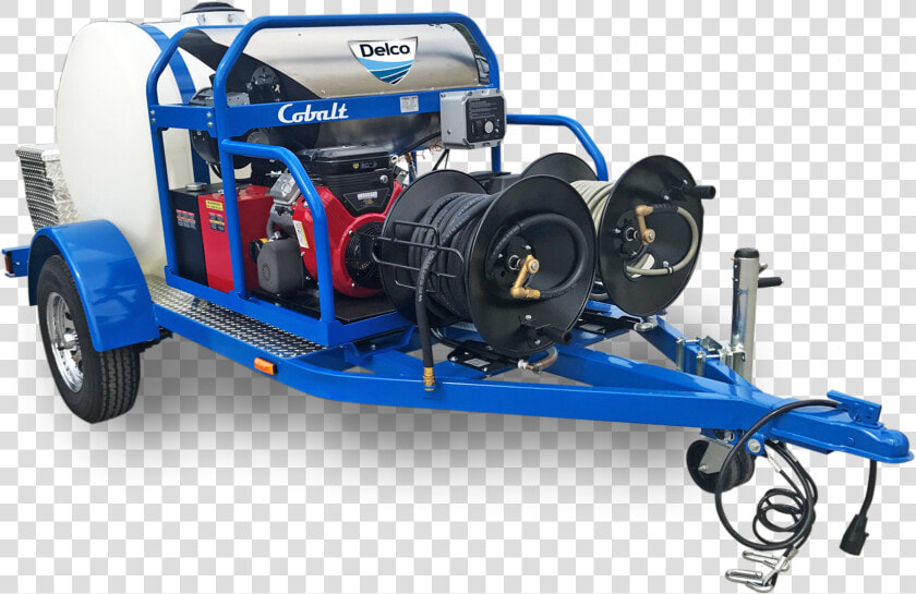 Delco Mobile Trailer Pressure Washer 95104 Vanguard   Delco Pressure Washer Trailer  HD Png DownloadTransparent PNG